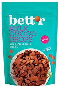 Choco drops Milk bio 200g Bettr                                                                     -                                  105448