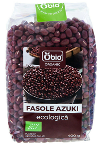 Fasole azuki bio 400g Obio                                                                          -                                  105037