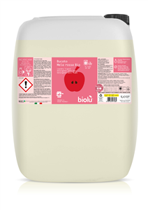 Detergent lichid pentru rufe albe si colorate cu mere rosii ecologic 20l Biolu                      -                                  107850