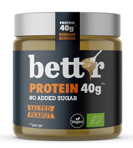 Crema proteica de arahide sarate bio 250g Bettr                                                     -                                  107756