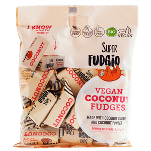 Caramele eco - aroma cocos 150g Super Fudgio                                                        -                                  101770