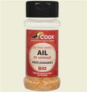 Usturoi bucati 3-5mm bio 50g Cook                                                                   -                                  101991