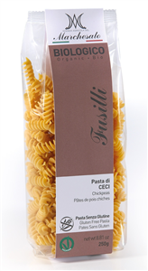 Fusilli cu naut bio fara gluten 250g Marchesato                                                     -                                  101106