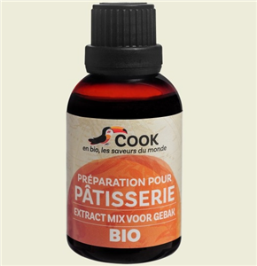 Mix de extracte pentru patiserie bio 50ml Cook                                                      -                                  102067