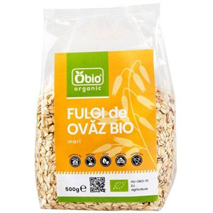 Fulgi de ovaz mari eco 500g OBIO-                                    1484