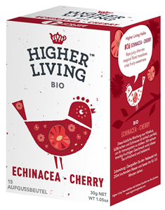 Ceai echinacea si visine bio 15dz 30g Higher Living                                                 -                                  108253