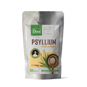 Tarate de psyllium raw eco 250g Obio                                                                -                                     863