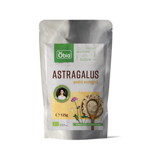 Astragalus pulbere raw eco 125g OBIO                                                                -                                      39