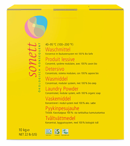 Detergent praf pentru rufe, ecologic, 10 kg, Sonett                                                 -                                  106408