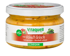 Salata cu proteina din soia, ardei si castraveti 180g Vitaquell                                     -107669                                  