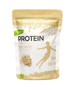 Proteina din canepa natur, bio, 330g, Medihemp                                                      -105391                                  