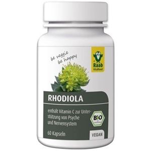 Rhodiola rosea bio 550mg, 60 capsule vegane RAAB-                                    1804