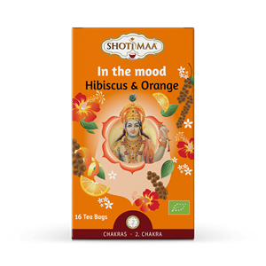 Ceai Shotimaa Chakras - In The Mood - hibiscus si portocale bio 16dz                                -                                  100844