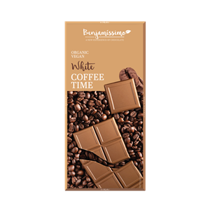 Ciocolata coffee time bio, 70g, Benjamissimo                                                        -                                  104653