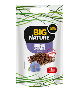 Seminte de in maro 1kg Big Nature                                                                   -                                  104843