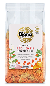 Dhal cu linte rosie si condimente bio 250g Biona                                                    -                                  107874