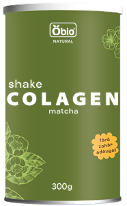Colagen shake cu matcha 300g, Obio                                                                  -                                  105438