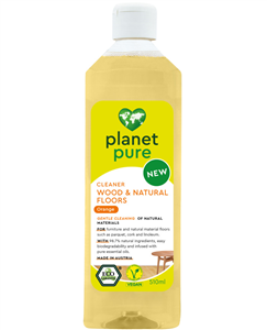 Detergent bio pentru suprafete din lemn - portocale - 510ml, Planet Pure                            -                                  105860