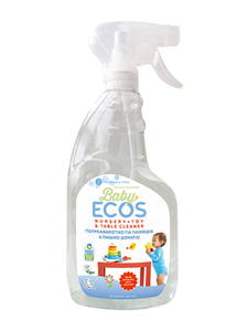 Solutie de curatat pentru camera bebelusului si jucarii hipoalergena 650ml Ecos                     -107780                                  