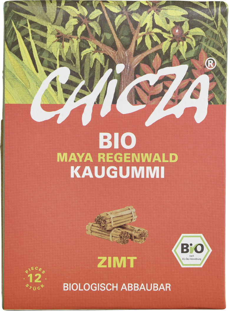 <h2>Guma de mestecat cu scortisoara bio 30g Chicza</h2><p>-o cutie contine 12 lamele de guma bio-</p><p>CHICZA este prima guma de mestecat <strong>organica</strong>, <strong>100% naturala si biodegradabila</strong> din lume, fabricata din chicle.<br /><br />Chicle este materia prima originala pentru guma de mestecat, un latex natural din arborele Chicozapote, care este obtinut in conditii echitabile de catre cooperativele de producatori din padurile tropicale mexicane din peninsula Yucatan.<br /><br /><strong>CHICZA - de ce este diferita de alte gume de mestecat?</strong><br /><br />-100% naturala cu materii prime din agricultura 100% ecologica si colectare salbatica;<br />-Biodegradabila: protejeaza mediul! Nu se lipeste si nu polueaza;<br />-Comercializat in mod direct si echitabil: peste 2.000 de mici cultivatori de Chicle, organizati in 52 de cooperative, si-au creat propriul produs impreuna cu CHICZA, care plateste in mod echitabil munca grea si asigura traiul familiilor acestora;<br />-Protejeaza ultima padure tropicala din Mexic: Chicle-ul poate fi obtinut numai dintr-o padure tropicala intacta. In plus, Consorcio Chiclero impadureste cel putin 1.000 - 1.500 de hectare de padure tropicala in fiecare an;<br />-Potrivita pentru o dieta vegetariana si vegana, fara lactoza si fara gluten;<br />-Sanatoasa, pur vegetala, fara ingrediente chimice sau ingrediente rafinate!<br />-Indulcita natural <br />-100% organica si biodegradabila;<br />-100% gustoasa si naturala;<br />-100% buna pentru oameni si pentru padurea tropicala<br />-0% produse petrochimice<br />-0% aspartam si sorbitol</p><p><strong>Ingrediente:</strong> sirop de zahar din trestie*, guma de chicle*, glucoza*, sirop de agave*, aroma de scortisoara*.<br />*din agricultura ecologica</p><p><strong>Valori nutritionale/100g:</strong><br />Energie: 1063 kj / 254 kcal<br />Grasimi: 0g din care saturate 0g<br />Carbohidrati: 62.28g din care zaharuri 62.28g<br />Proteine: 6.23g<br />Saruri: 0g</p><p>Fabricata in Mexic<br />30g (12 lamele)</p>