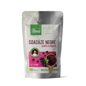 Coacaze negre pudra eco 125g OBIO-                                     955