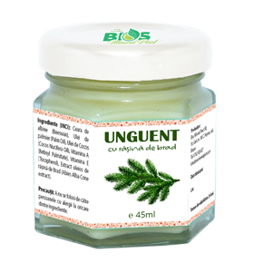 Unguent cu rasina de brad, 45ml, Bios Mineral Plant                                                 -                                  103504