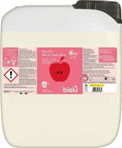 Detergent ecologic lichid pentru rufe albe si colorate, mere rosii, 5L - Biolu                      -                                  104948