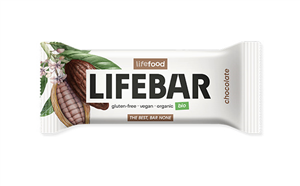 Lifebar baton cu ciocolata, raw, bio, 40g                                                           -                                  106894