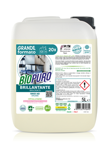 Solutie de clatire pentru masina de spalat vase hipoalergena ecologica 5l Biopuro                   -                                  107858