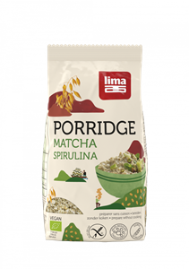 Porridge Express cu matcha si spirulina fara gluten bio 350g Lima                                   -                                  101285