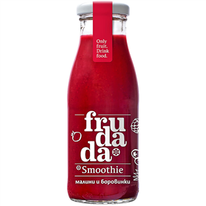 Smoothie cu zmeura si afine 250ml Frudada                                                           -                                  105367