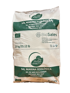 Sare de mare grunjoasa bio 25KG The MedSalt Co                                                      -                                  107918