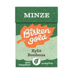 Drajeuri cu xylitol si menta, 30g, Birkengold                                                       -                                  107019