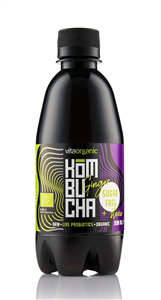 Kombucha cu ghimbir indulcita cu stevia bio 330ml Vita Organic                                      -                                  107831