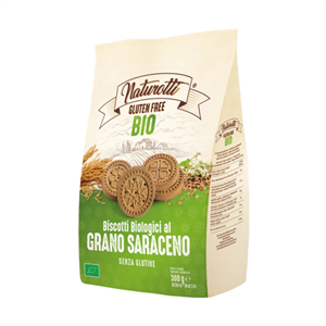 Biscuiti cu faina de hrisca eco, fara gluten 250g Naturotti                                         -                                  103001