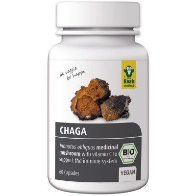 Chaga Bio 400Mg, 80 Capsule Vegane